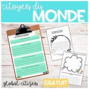 GRATUIT Citoyen du Monde Fiches
