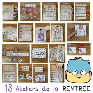 18 ateliers de la RENTREE